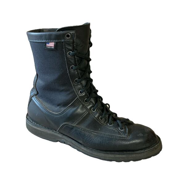 Danner Combat Boots Mens 11 D Acadia Soft Toe GoreTex Work Black 21210 USA - Picture 1 of 11